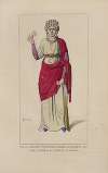 Galla Placidia imperatrice, regente d’Occident, 430. D’ap[res] l’ivorie de La Cathed[rale] de Monza.