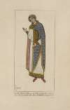 Grand dignitaire de l’Empire d’Orient 1078-81. Miniatures des ouvres de St. Jean Chrysostome, a la Bible Imp[eriale]