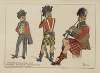 Infanterie Écossaise. 1815. Officier. Tirailleur. Cornemusier
