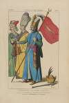 Janissaire de la garde du sultan tiré de l’histoire des Turcs de Chalcondyle. Autres personnages Ottomans