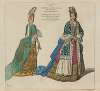 Mlle. de Keroual cree duchesse de Portsmouth, par Charles II roi d’Angleterre.