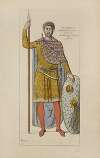 Valentinien III Empereur d’Occident 450-55. Ivoire de La Cathedrale de Monza.