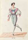 Costume designs for the ballet La Pastorella Svizzera Pl.6