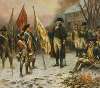 Washington inspecting the captured colors after the battle of Trenton