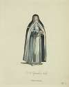 A Capuchin nun. Religieuse Capucine.