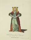 Bridal habit of a Grecian lady in 1700. Habit d’une mariée Grecque.