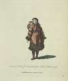 Common habit of a Kamtchadale with here child in 1768. Kamtchadale dans son habit ordinaire.