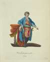 Habit of a Georgian in 1768. Georgien.