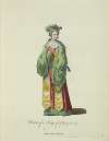 Habit of a lady of China in 1700. Autre dame Chinoise.