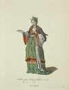 Habit of a lady of China in 1700. Dame Chinoise.