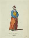 Habit of a lady of China. Dame Chinoise.