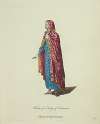 Habit of a lady of Indostan. Femme des Indes Orientales 5