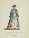 Habit of a matron of Misnia is 1577. Dame de Misnie.