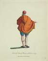 Habit of a Moor of Morocco in winter in 1695. Habit d’hiver d’un Maure de Moroc