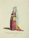 Habit of a noble lady of Syria in 1581. Dame Syrienne.