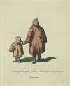 Habit of a Samoyede woman and child subject to Russia in 1768. Femme Samoyèd.