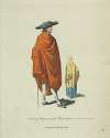 Habit of a Spaniard of Montevideo in South America in 1764. Espagnol de Montevideo.