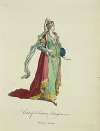 Habit of a Tartarian princess, in 1700. Princess Tartare.