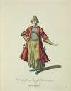 Habit of a young lady of Bulgaria in 1700. Fille de Bulgarie.