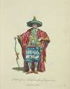 Habit of an ambassador from China, in 1749. Ambassadeur Chinois.