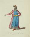 Habit of an Armenian native of Persia in 1700. Armenian natif de Perse.