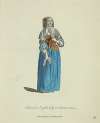 Habit of an English lady in summer, 1641. Dame Angloise en habit d’eté.