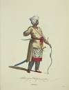 Habit of an Ethiopian in 1581. Ethiopien.