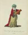 Habit of the mufti, or chief priest of the Turks, in 1749. Le moufti.