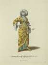 Morning habit of a Grecian lady in 1700. Dame Grecque.