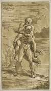 Eneas Carrying Anchises, his Father, from the Burning of Troy