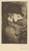 Portrait of Toulouse-Lautrec (Portrait de Toulouse-Lautrec), from ‘L’Estampe Originale’