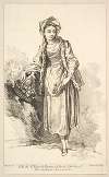 Fille de St. Jean de Patmos, Isle de l’Archipel, plate 6