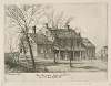 The Harsen Homestead, Corner of 10th Avenue and 70th Street, from ‘Scenes of Old New York’