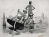 Boys Swimming, Gloucester Harbor