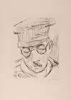 Man with Cap and Glasses