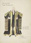 Iolanthe: Lord Chancellor gold-embroidered black silk robe