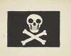 Pirates of Penzance: Jolly Roger flag. Black flag with white skull and crossbones