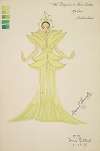 Emperor’s New Clothes: Maidens green gown with top shaped like leaves