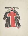 MacBeth (Voodoo): Black robe with red cross emblem