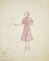 Mr. Dooley, Jr.: Miss Daisy. Striped pink and white dress