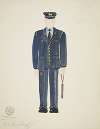 Mr. Dooley, Jr.: Navy policeman’s uniform with peaked cap and nightstick