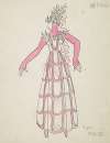 The Little Mermaid: Two Maids pink and white dress