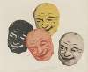 Four Japanese masks