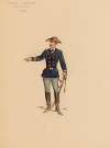 Mobiles bretons, officier, 1870