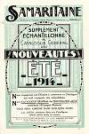 Nouveautés ; été 1914