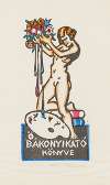 Ex libris van Kató Bákonyi