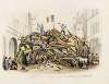 Barricade dans la rue Saint-Martin le 25 février 1848, 3ème et 4ème arrondissements