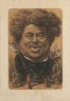 Portrait of Alexandre Dumas.