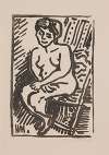 Small Black Woodcut