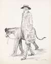 William Randolph Hearst walks next to an animal labeled ‘New Party’